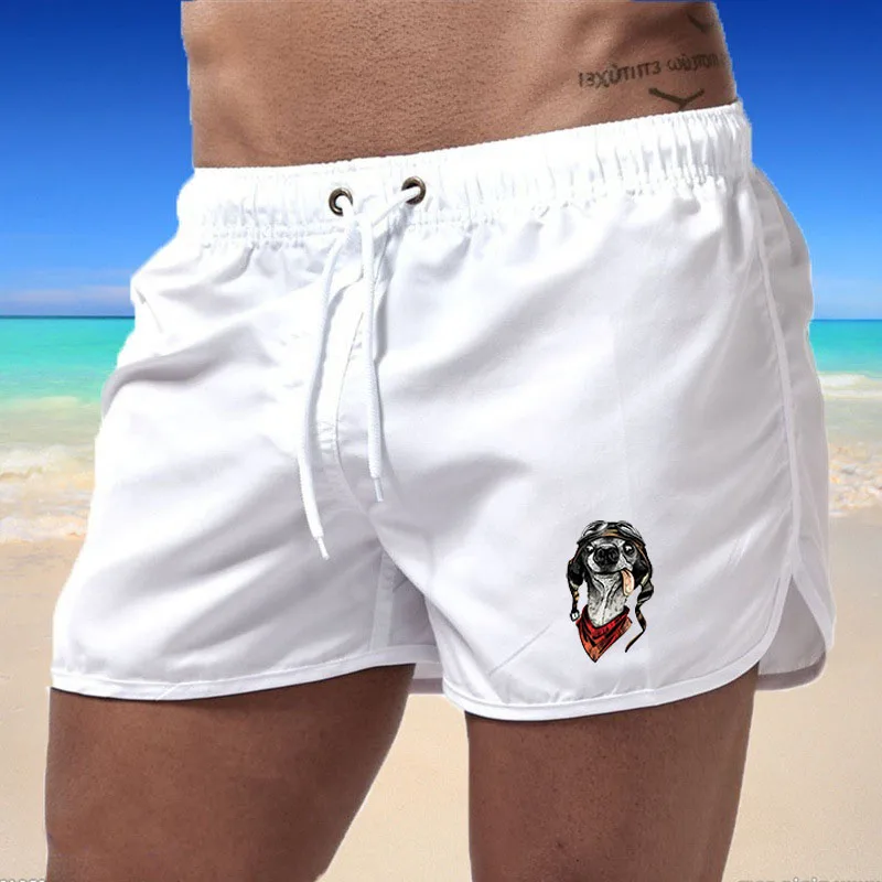 Мужские шорты для плавания, быстросохнущие мужские пляжные шорты, дышащие мужские короткие брюки, Повседневная Свободная одежда для плаван... 
Мужские шорты для плавания, быстросохнущие мужские пляжные шорты, дышащие мужские короткие брюки, Повседневная Свободная одежда для плаван...