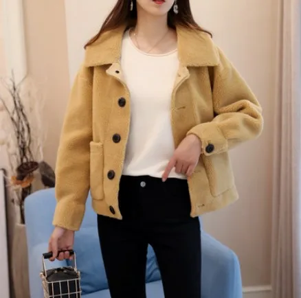 women shearing New Real natural sheep jacket Australian lamb coat not fall Fur plus size Free shipping F1112
women shearing New Real natural sheep jacket Australian lamb coat not fall Fur plus size Free shipping F1112