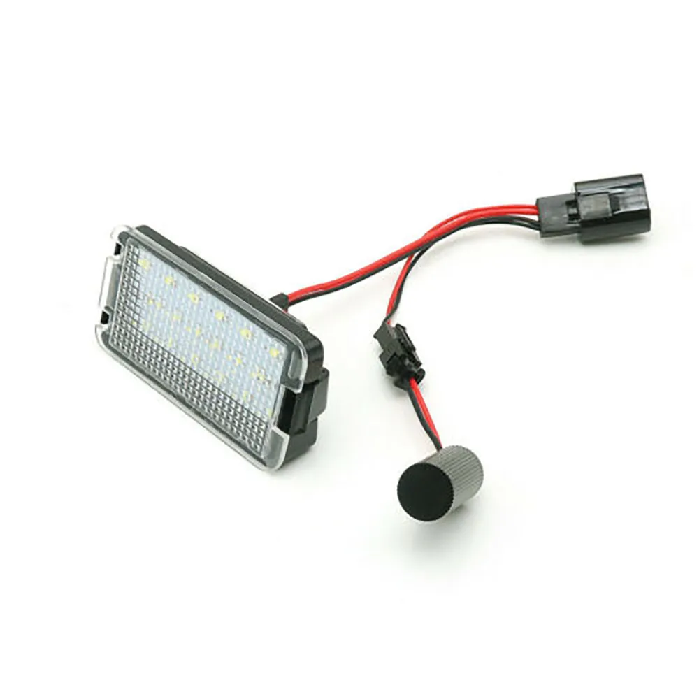 Trim LED License Plate Light Waterproof White 12-30V 126LM 18pcs 3528 SMD
Trim LED License Plate Light Waterproof White 12-30V 126LM 18pcs 3528 SMD