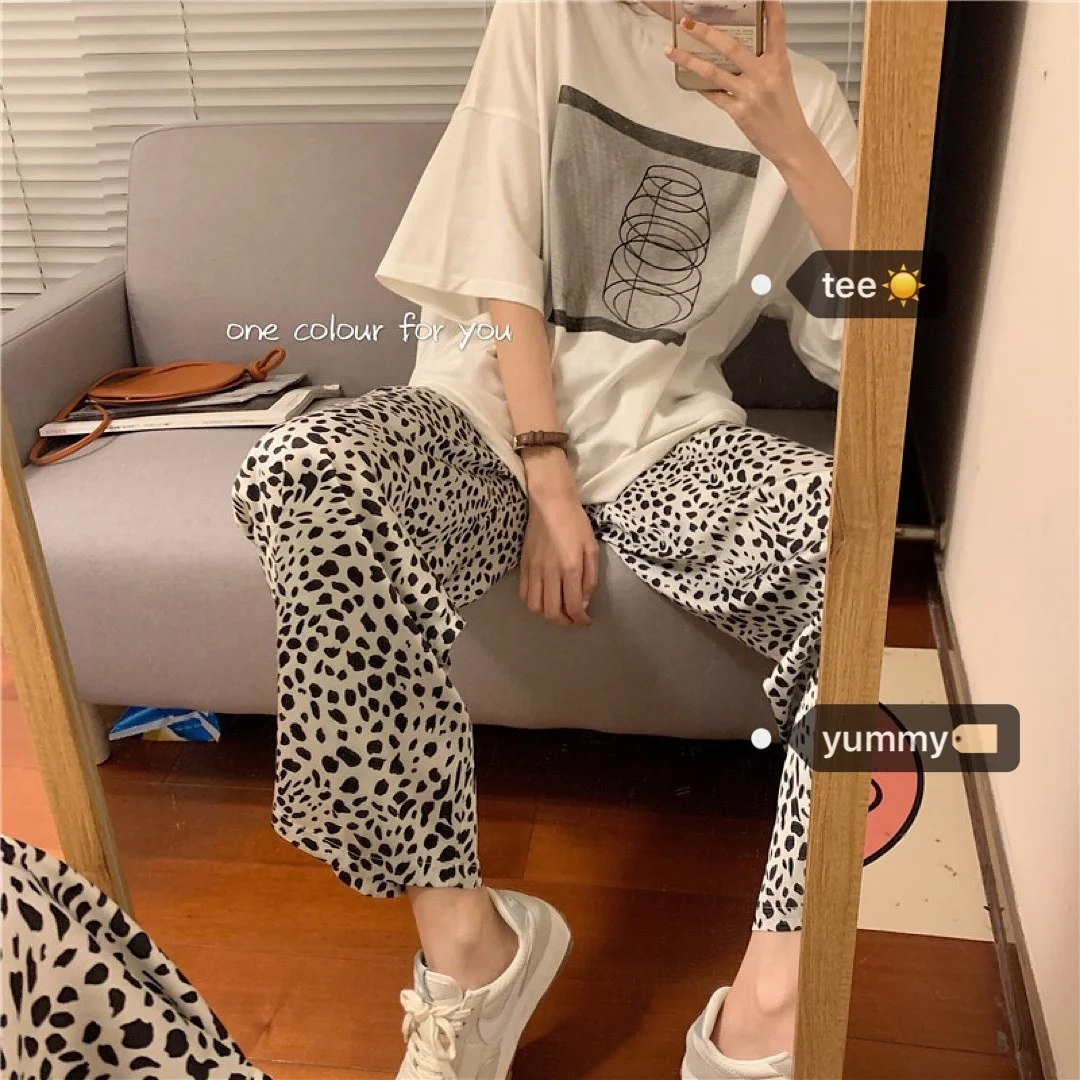 Loose Casual Pants Women's Summer Korean Version Wear High Waist Wide Leg Pants Women's Clothing
Loose Casual Pants Women's Summer Korean Version Wear High Waist Wide Leg Pants Women's Clothing