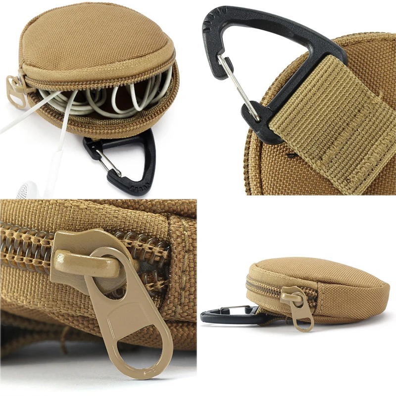 Men Zipper Wallet Pouch Unisex Coin Pocket Key Wallet Holder Military Army Camo Coin Purses With Buckle Oxford Cloth Outdoor Bag
Men Zipper Wallet Pouch Unisex Coin Pocket Key Wallet Holder Military Army Camo Coin Purses With Buckle Oxford Cloth Outdoor Bag