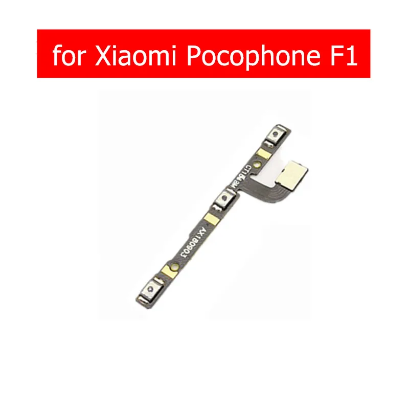 Гибкий кабель для Xiaomi Pocophone F1 кнопка регулировки громкости включения Poco Сменные