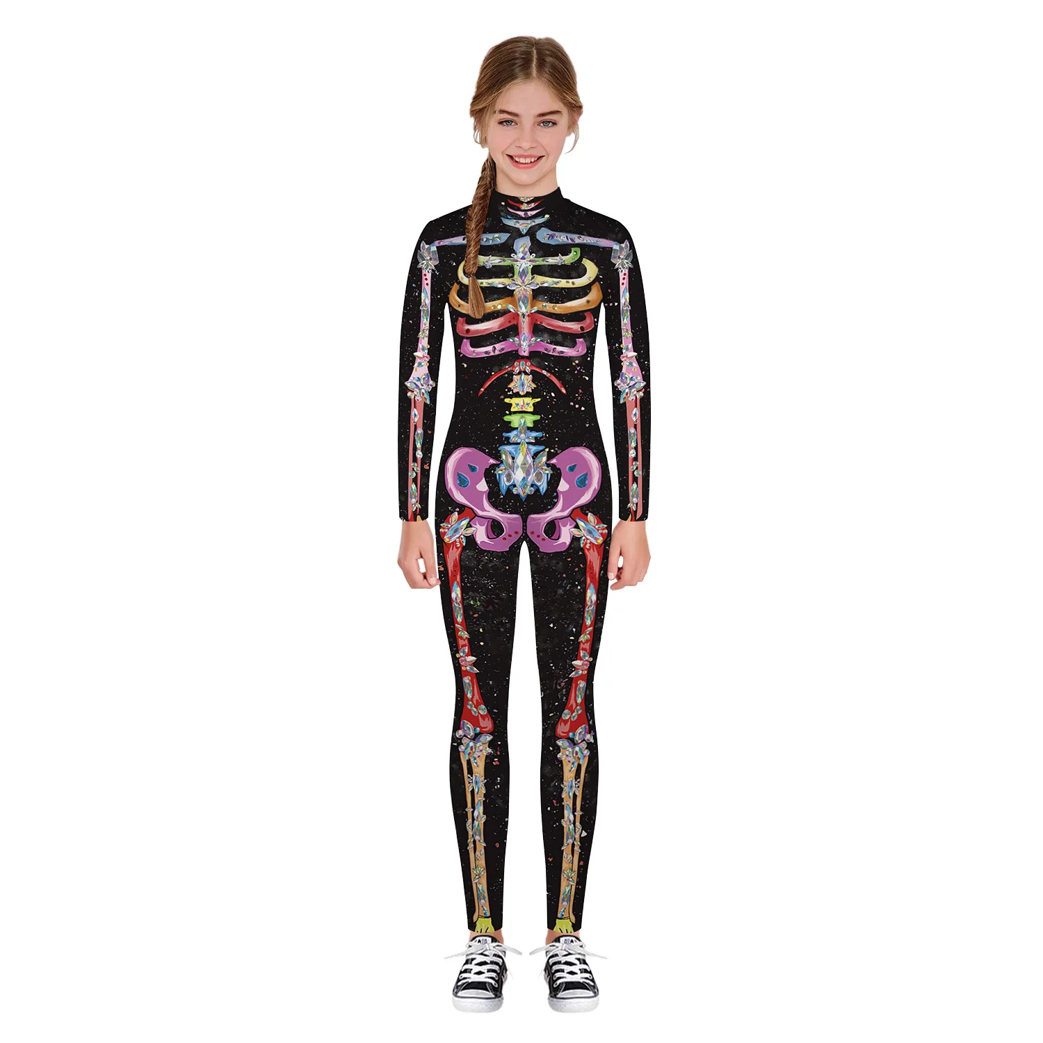 PLstar Cosmos New boy/girl Human body Skull Halloween party Cosplay costumes Zentai Bodysuit Suit Jumpsuits kids
PLstar Cosmos New boy/girl Human body Skull Halloween party Cosplay costumes Zentai Bodysuit Suit Jumpsuits kids