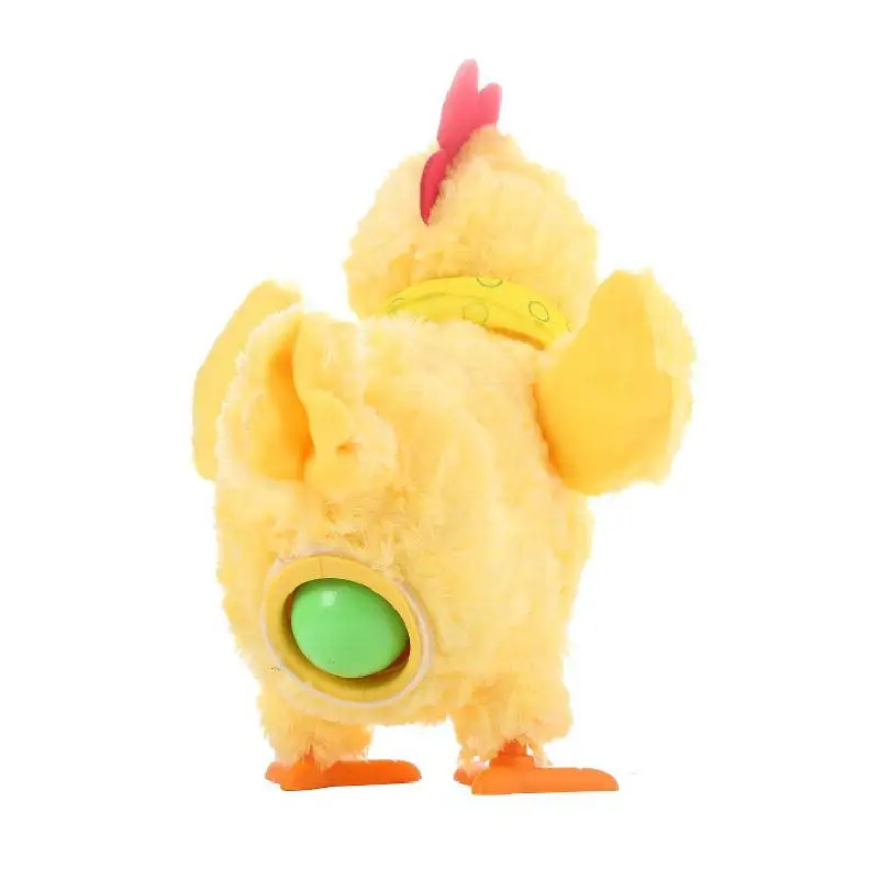 30cm Funny Raw Chicken Hens Will Lay Eggs Of Chickens Crazy Singing/lay Three Eggs Electric Pet Dolls Plush Toys Birthday Gift
30cm Funny Raw Chicken Hens Will Lay Eggs Of Chickens Crazy Singing/lay Three Eggs Electric Pet Dolls Plush Toys Birthday Gift