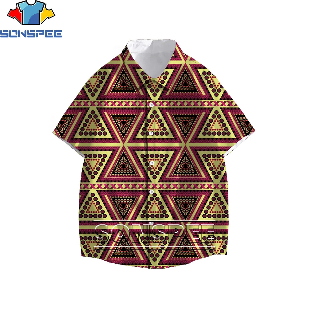 SONSPEE Fashion Retro Stitching Style 3D Print Men's Shirt Summer Original Otaku Hawaiian Beach Casual Buttons Oversize Top
SONSPEE Fashion Retro Stitching Style 3D Print Men's Shirt Summer Original Otaku Hawaiian Beach Casual Buttons Oversize Top