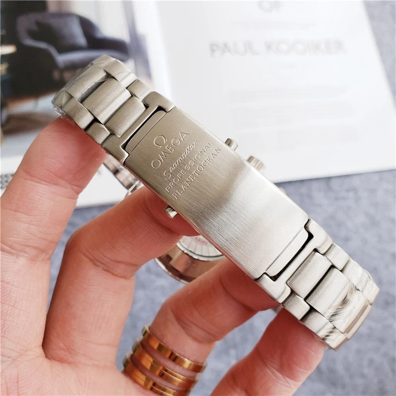 Omega Luxury Brand Ceramic Bezel Mens AAA Mechanical SS 007 Automatic Movement Men Watch Designer Watches Wristwatches 61254
Omega Luxury Brand Ceramic Bezel Mens AAA Mechanical SS 007 Automatic Movement Men Watch Designer Watches Wristwatches 61254