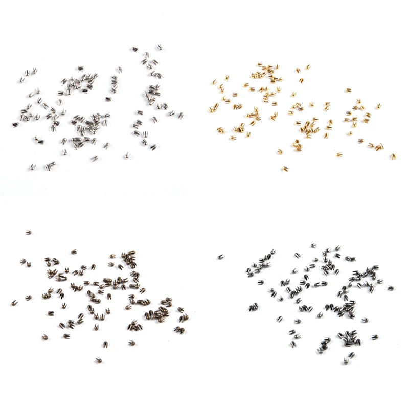 100 Pcs/Pack 2mm Mini Buckle Round Bead Claw Hammer Super Small Metal Buckles DIY Doll Clothes Buckle Doll Accessories 
100 Pcs/Pack 2mm Mini Buckle Round Bead Claw Hammer Super Small Metal Buckles DIY Doll Clothes Buckle Doll Accessories
