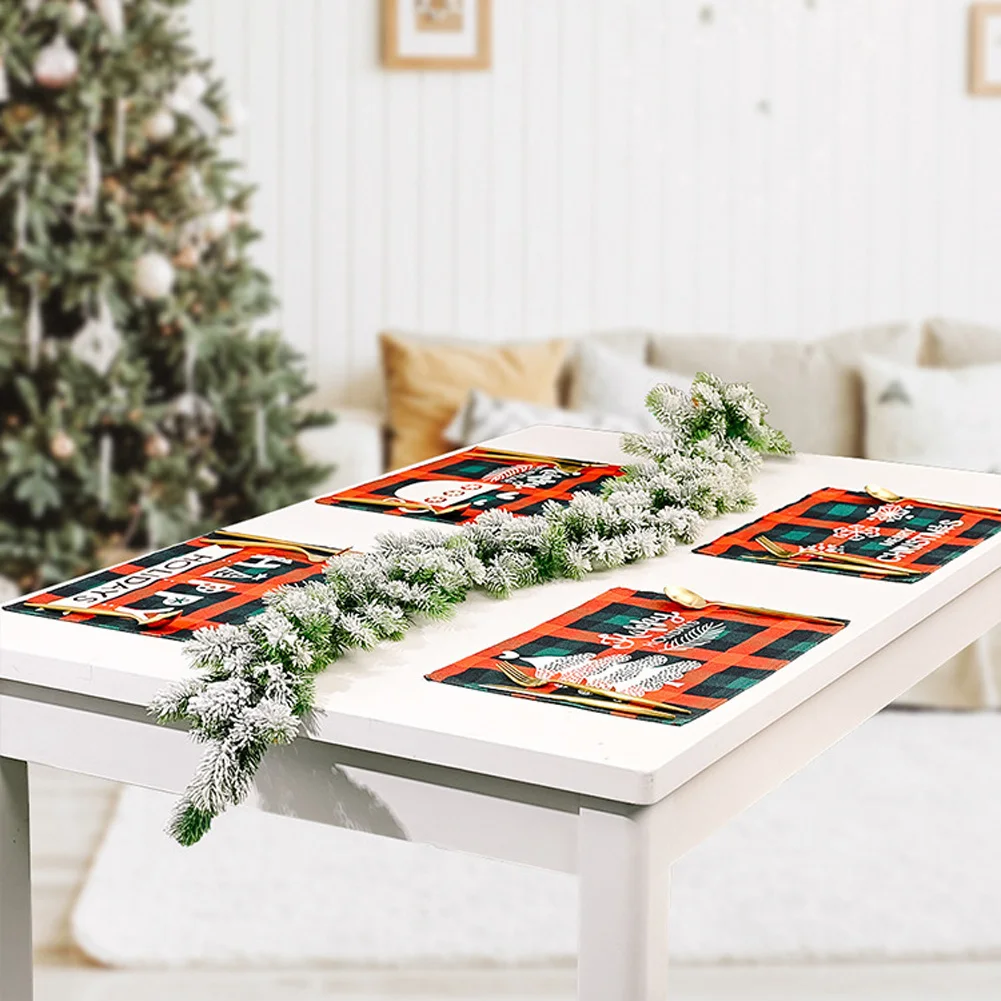 Merry Christmas Placemat Ornament Kitchen Coaster Dining Table Mats Bowl Cup Pad Home Decor Xmas Gifts Navidad New Year 2022
Merry Christmas Placemat Ornament Kitchen Coaster Dining Table Mats Bowl Cup Pad Home Decor Xmas Gifts Navidad New Year 2022
