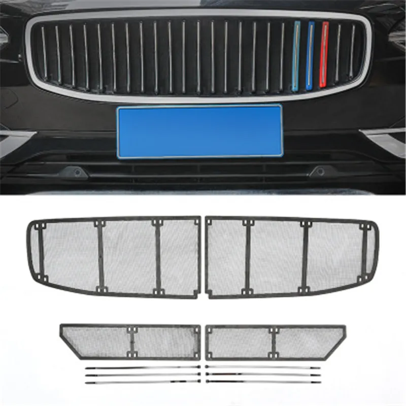 Решетка радиатора двигателя, резервуар для воды, защитная сетка от насекомых, отделка для стайлинга автомобилей для Volvo S90 2018 2019 2020
Решетка радиатора двигателя, резервуар для воды, защитная сетка от насекомых, отделка для стайлинга автомобилей для Volvo S90 2018 2019 2020