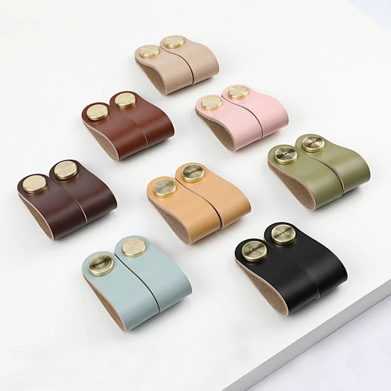 Leather Furniture Cabinet Drawer Handle Nordic Single Hole Metal Brass Wardrobe Kitchen Cupboard Door Pull Dresser Color Knob
Leather Furniture Cabinet Drawer Handle Nordic Single Hole Metal Brass Wardrobe Kitchen Cupboard Door Pull Dresser Color Knob