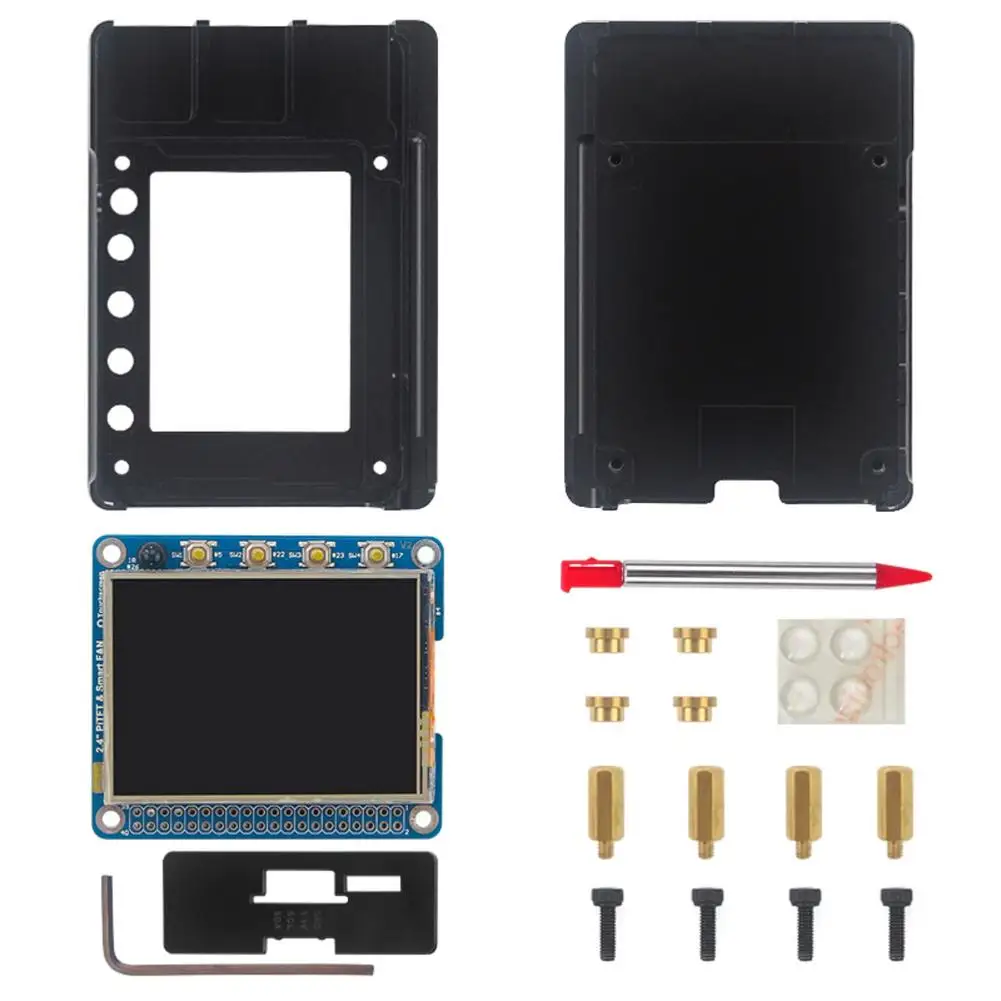 2.4 Inch Raspberry Pi 4 Model B+ Touch Screen 320*240 LCD Display + Touch Pen + CNC Case For Raspberry Pi 4 Model Type B 5V
2.4 Inch Raspberry Pi 4 Model B+ Touch Screen 320*240 LCD Display + Touch Pen + CNC Case For Raspberry Pi 4 Model Type B 5V