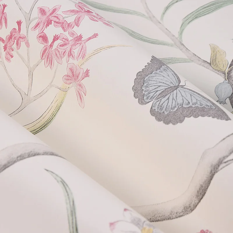 1M Vintage Pink Floral Wallpaper Tropical Butterfly Birds Flower Wall Paper Wallpaper For Bedroom Wall Covering
1M Vintage Pink Floral Wallpaper Tropical Butterfly Birds Flower Wall Paper Wallpaper For Bedroom Wall Covering