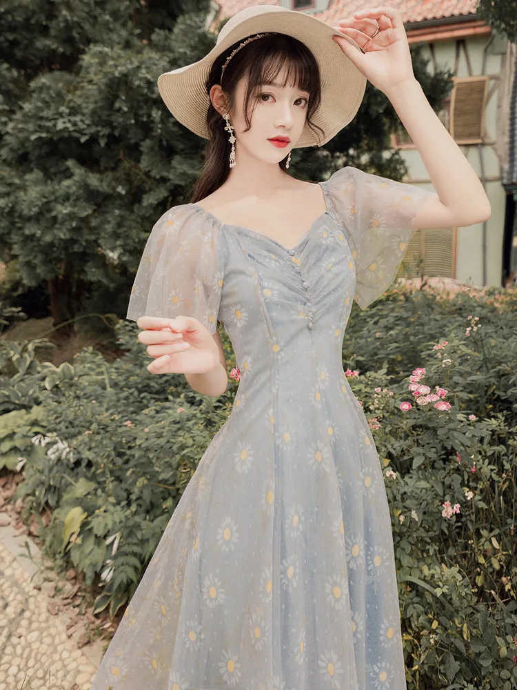 Women's Mesh Printed Dress 2021 New Summer Sexy V-neck High Waist Fashion Beach Casual Elegant Dresses
Women's Mesh Printed Dress 2021 New Summer Sexy V-neck High Waist Fashion Beach Casual Elegant Dresses