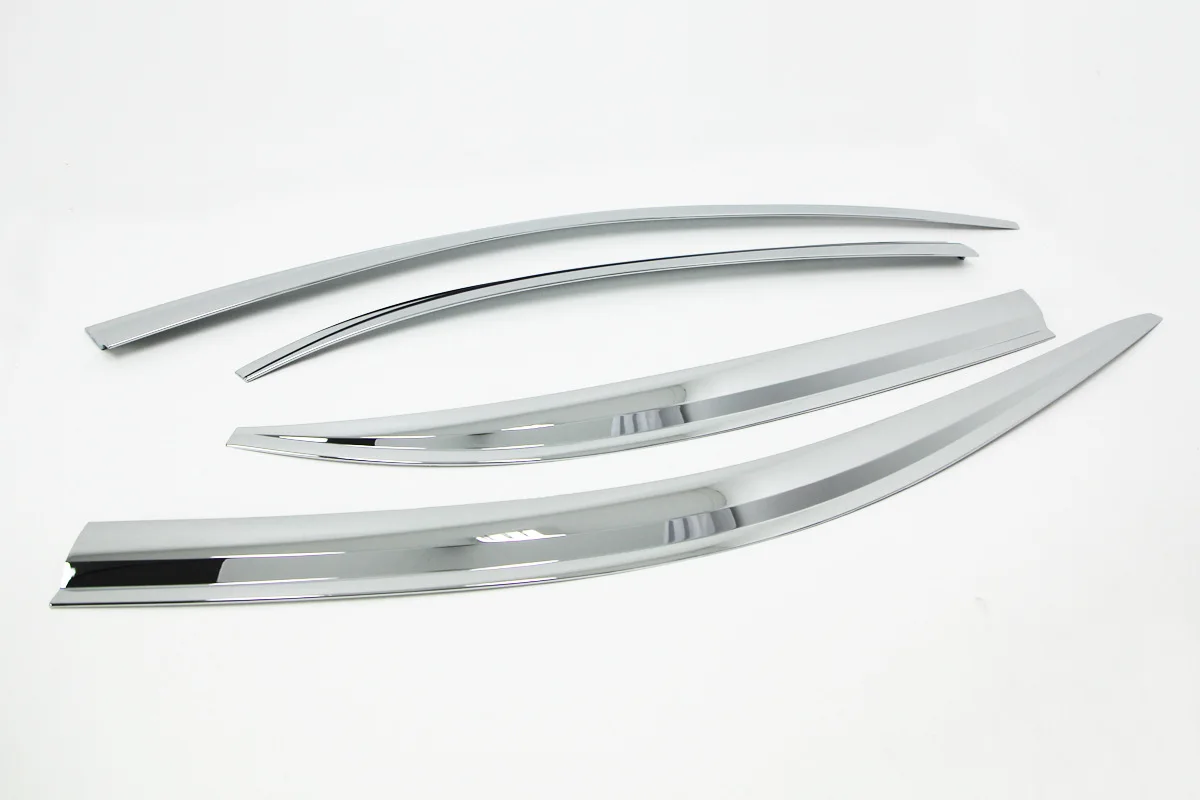 Chrome Door Rain Visor Side Window Deflector Shade Sun Wind Shield Silver Trips Eaves for Chevrolet Malibu
Chrome Door Rain Visor Side Window Deflector Shade Sun Wind Shield Silver Trips Eaves for Chevrolet Malibu
