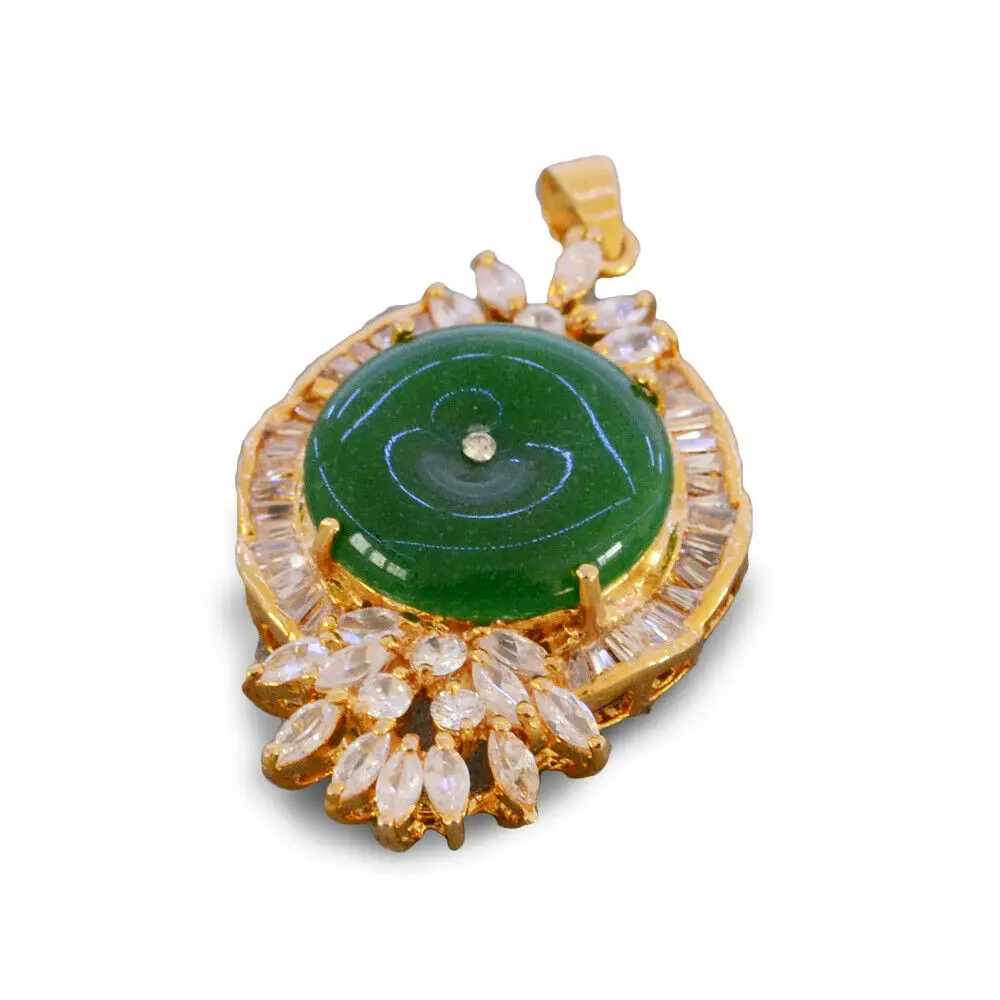 Charm Women Lucky Nature Green Pendant Crystal Zircon Necklace Chain Set Wedding Jewelry Birthday Gift Accessory Fashion
Charm Women Lucky Nature Green Pendant Crystal Zircon Necklace Chain Set Wedding Jewelry Birthday Gift Accessory Fashion