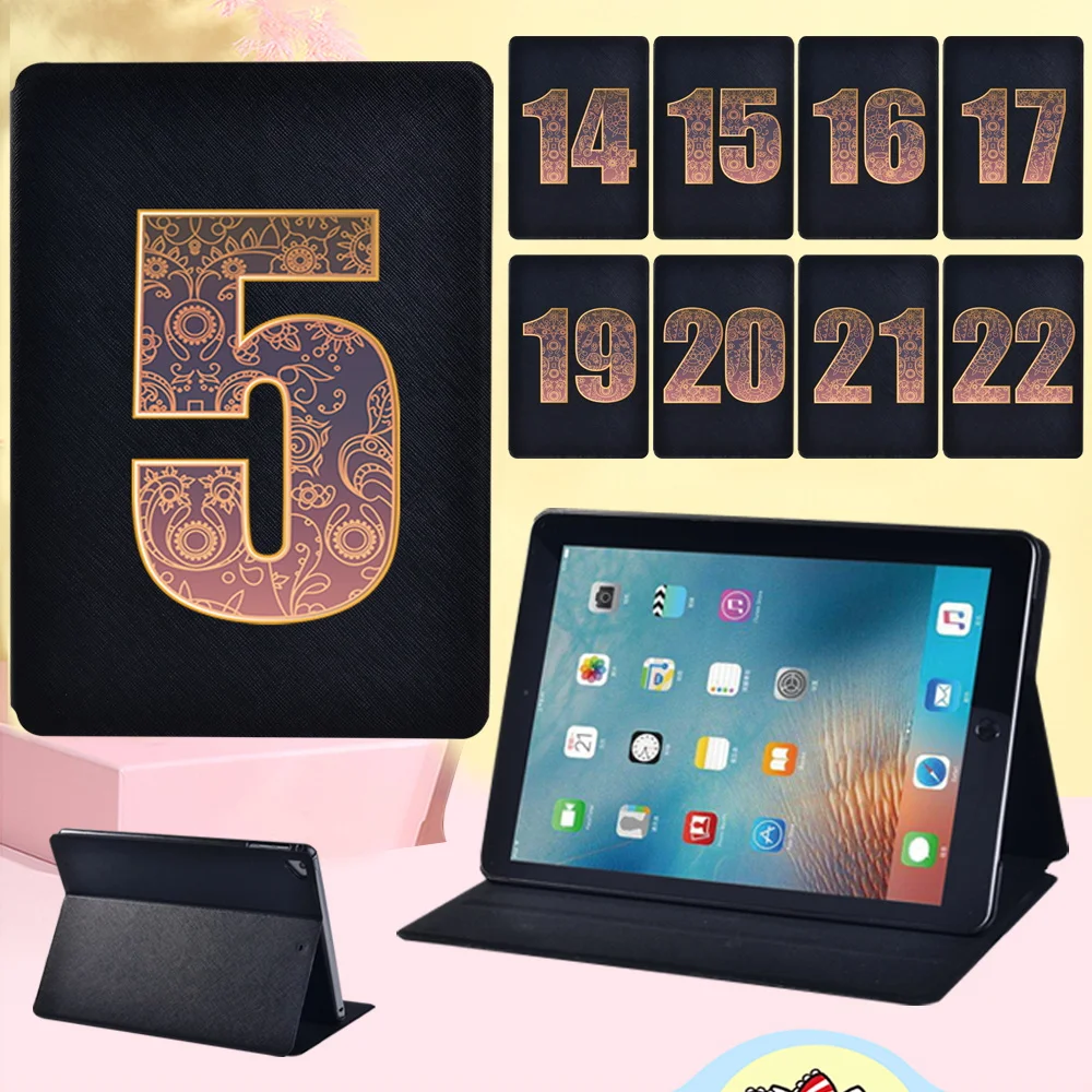 For Apple IPad Air 4 10.9"/Air 3 10.5" Leather Stand Cover Case for Air 1/ Air 2 High Quality Number Pattern Flip Tablet Case
For Apple IPad Air 4 10.9"/Air 3 10.5" Leather Stand Cover Case for Air 1/ Air 2 High Quality Number Pattern Flip Tablet Case