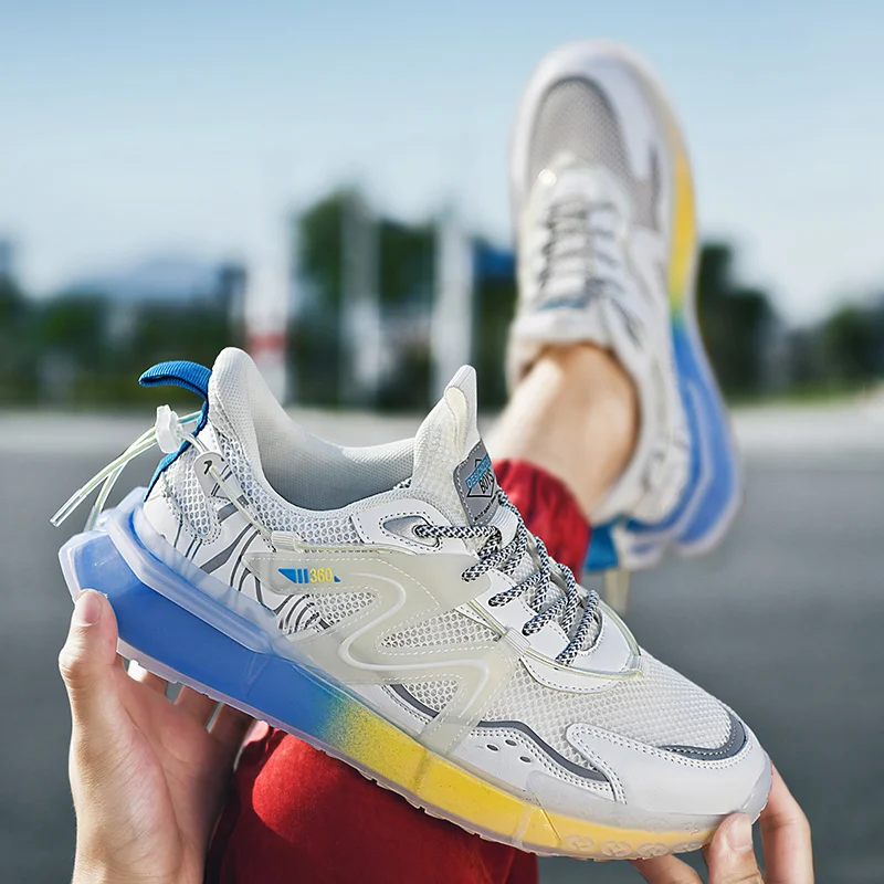 Men's Sports Shoes 2021 Summer New Mesh Breathable Lightweight Fashion Casual Shoes Outdoor Comfortable All-match Running Shoes
Men's Sports Shoes 2021 Summer New Mesh Breathable Lightweight Fashion Casual Shoes Outdoor Comfortable All-match Running Shoes