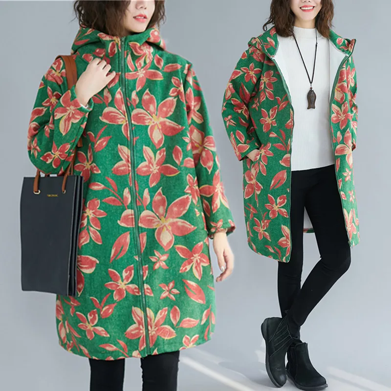 Женская длинная флисовая куртка, Элегантная модная верхняя одежда из хлопка и льна с принтом, пальто большого размера 4XL на осень и зиму
Женская длинная флисовая куртка, Элегантная модная верхняя одежда из хлопка и льна с принтом, пальто большого размера 4XL на осень и зиму