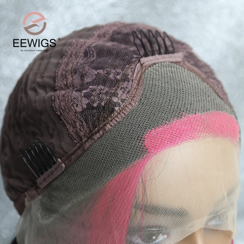 Highlight Rose Red Wig Straight Synthetic Lace Front Wig High Temperature Fiber Middle-Part Cosplay Wigs For Black Women EEWIGS
Highlight Rose Red Wig Straight Synthetic Lace Front Wig High Temperature Fiber Middle-Part Cosplay Wigs For Black Women EEWIGS