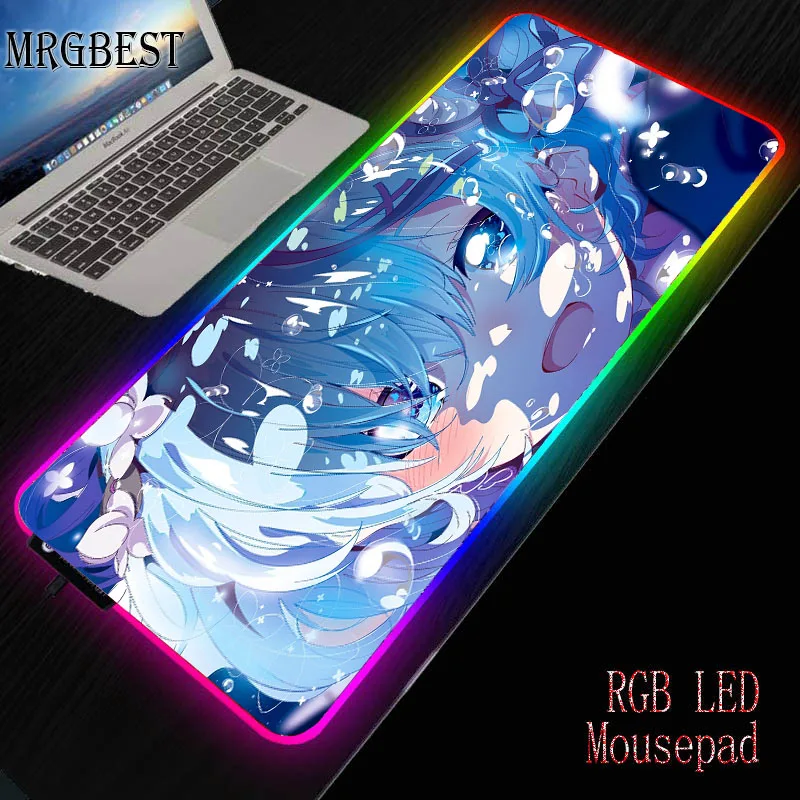 MRGBEST Rem Re Zero Anime Girl Durable Large RGB Mouse Pad Version PadMouse Computer Gaming Gamer Play Rubber Mat LED 7 Colors
MRGBEST Rem Re Zero Anime Girl Durable Large RGB Mouse Pad Version PadMouse Computer Gaming Gamer Play Rubber Mat LED 7 Colors