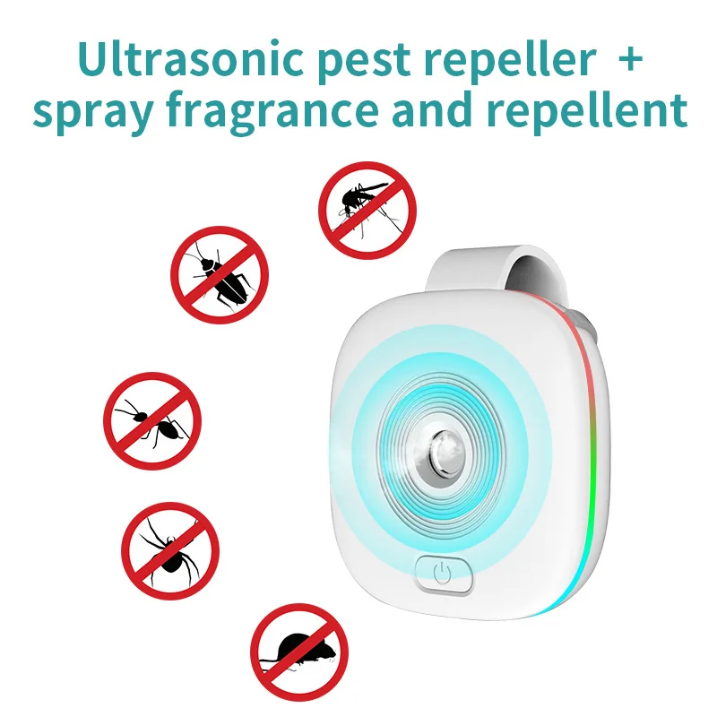 Ultrasonic Mosquito Repellent Spray Insect Repellent Indoor Pest Control Electronic Frequency Conversion Smart Mouse Repellent
Ultrasonic Mosquito Repellent Spray Insect Repellent Indoor Pest Control Electronic Frequency Conversion Smart Mouse Repellent