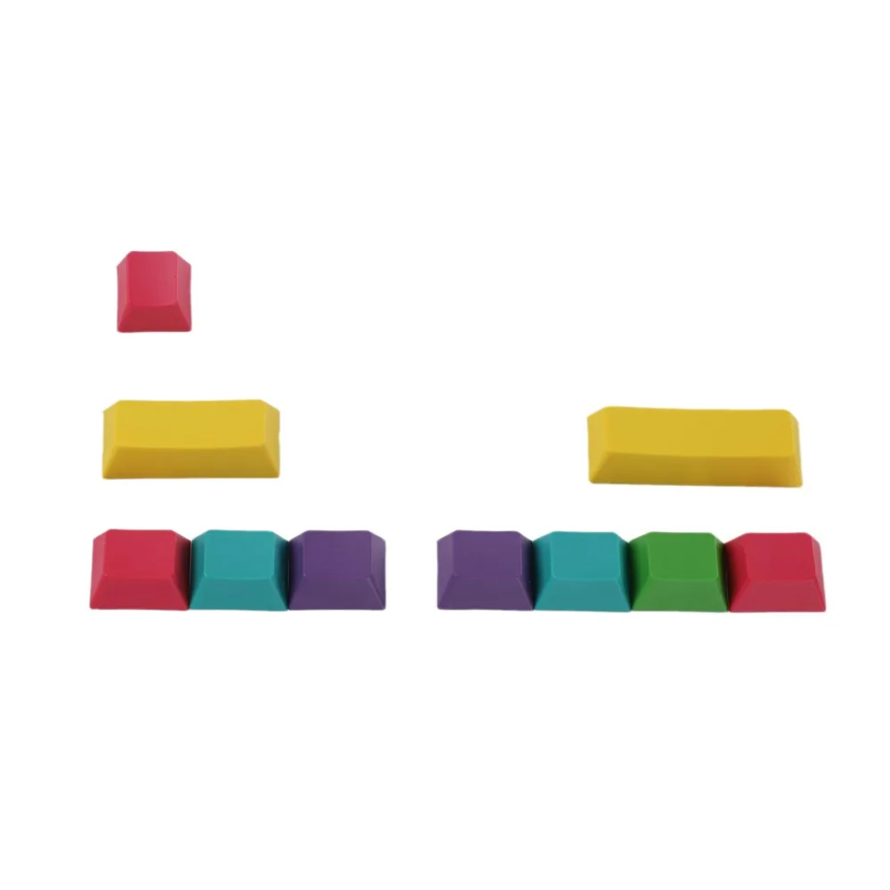 OEM профиль 10 клавиш Mac PBT RGBY CMYK модификаторы лазерная гравировка GK61 колпачки для