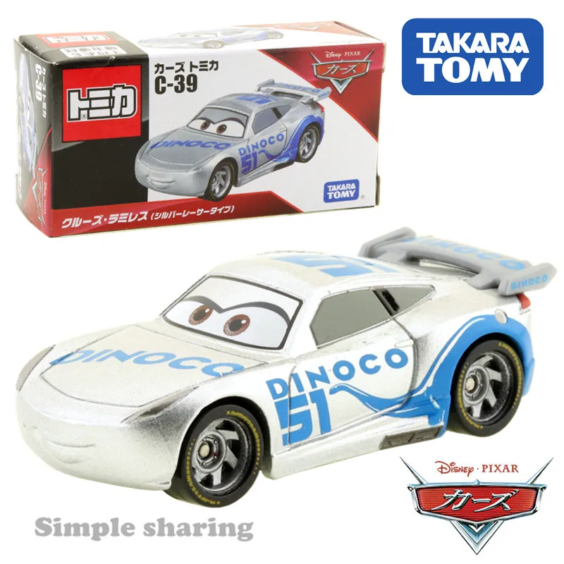 Takara Tomy Disney Cars Tomica C-39 Cruz Ramirez (Silver Racer Type) Hot Pop Kids Toys Motor Vehicle Diecast Metal Model 
Takara Tomy Disney Cars Tomica C-39 Cruz Ramirez (Silver Racer Type) Hot Pop Kids Toys Motor Vehicle Diecast Metal Model