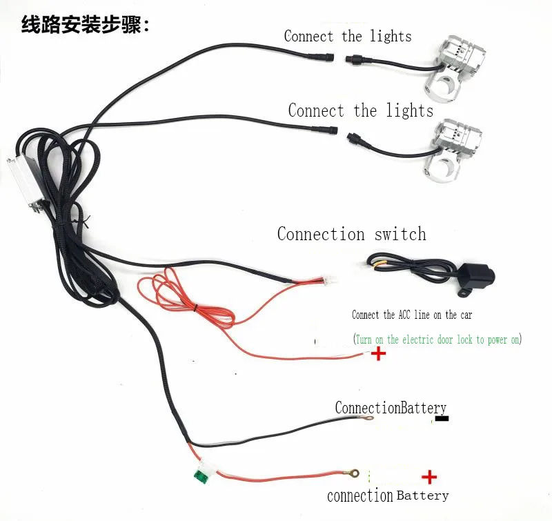 Motorcycle general external spotlight, flashing light, strong light, super bright LED waterproof paving spotlight, fog light 12V
Motorcycle general external spotlight, flashing light, strong light, super bright LED waterproof paving spotlight, fog light 12V