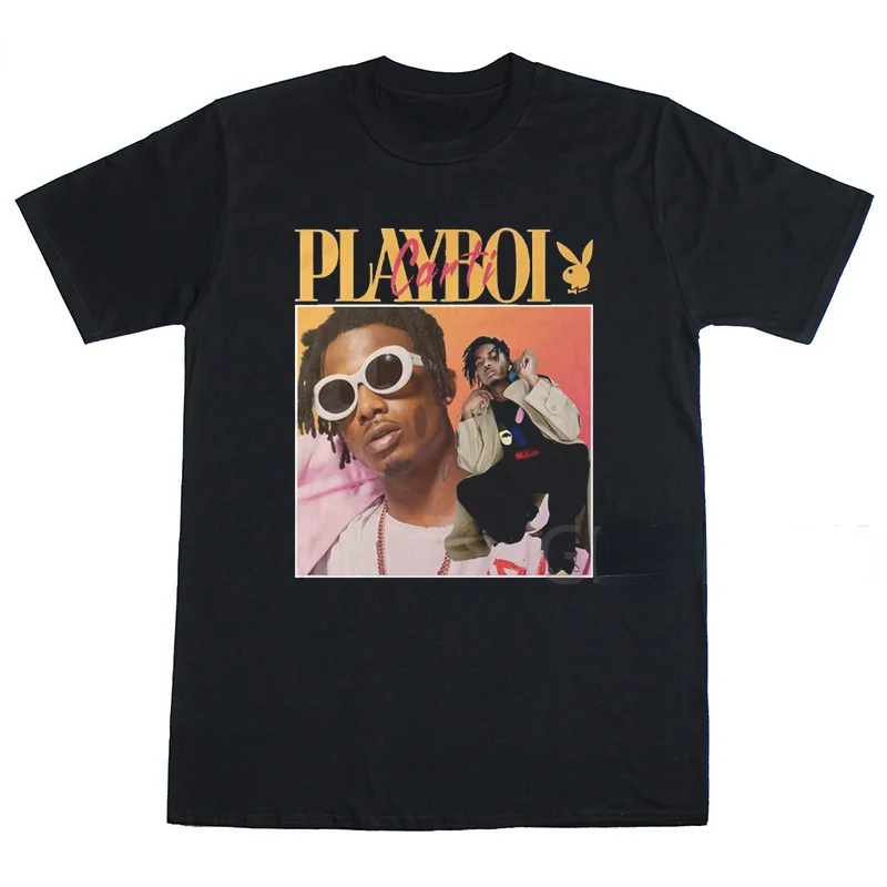 100% Cotton Playboi Carti shirt T-shirt hypebeast vintage 90s rap hip hop t shirt Fashion Design Casual T Shirt Tops Hipster
100% Cotton Playboi Carti shirt T-shirt hypebeast vintage 90s rap hip hop t shirt Fashion Design Casual T Shirt Tops Hipster