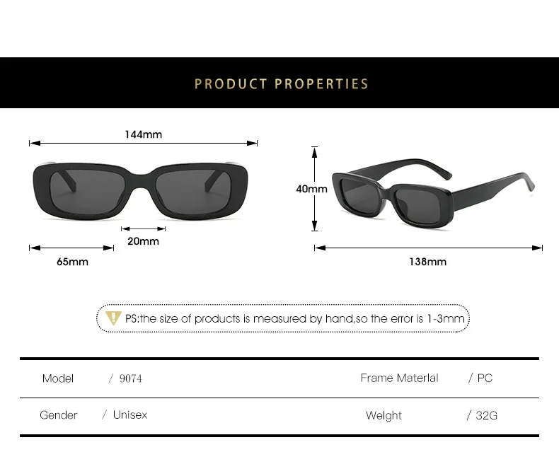 New Fashion Vintage Sunglasses Women Brand Designer Retro Sunglass Rectangle Sun Glasses shades for women
New Fashion Vintage Sunglasses Women Brand Designer Retro Sunglass Rectangle Sun Glasses shades for women
