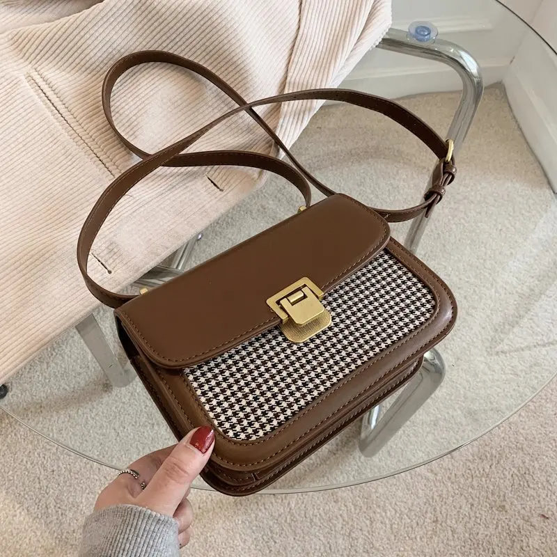 Luxury Handbags Women Bags Sac Women Square Messenger Bags Panelled Female Shoulder Bag Fashion Casual Crossbody for Girls New
Luxury Handbags Women Bags Sac Women Square Messenger Bags Panelled Female Shoulder Bag Fashion Casual Crossbody for Girls New
