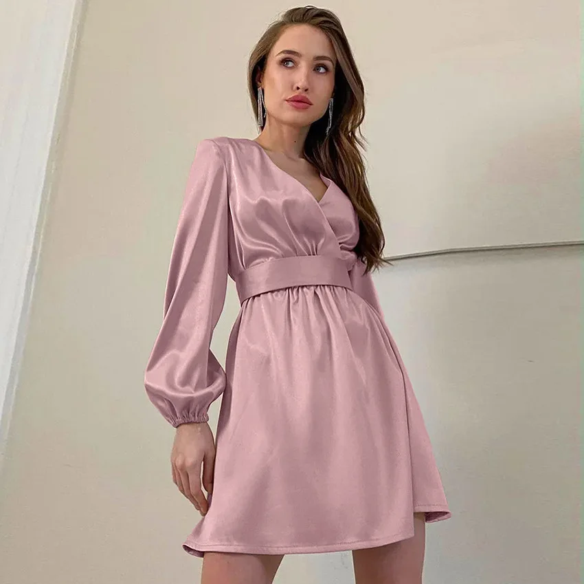 2022 New Arrival Fashion Women Office Sexy A Line Mini Dresses Sexy Party V Neck Floral Print Soft Tunic Skirt Imitation Silk
2022 New Arrival Fashion Women Office Sexy A Line Mini Dresses Sexy Party V Neck Floral Print Soft Tunic Skirt Imitation Silk