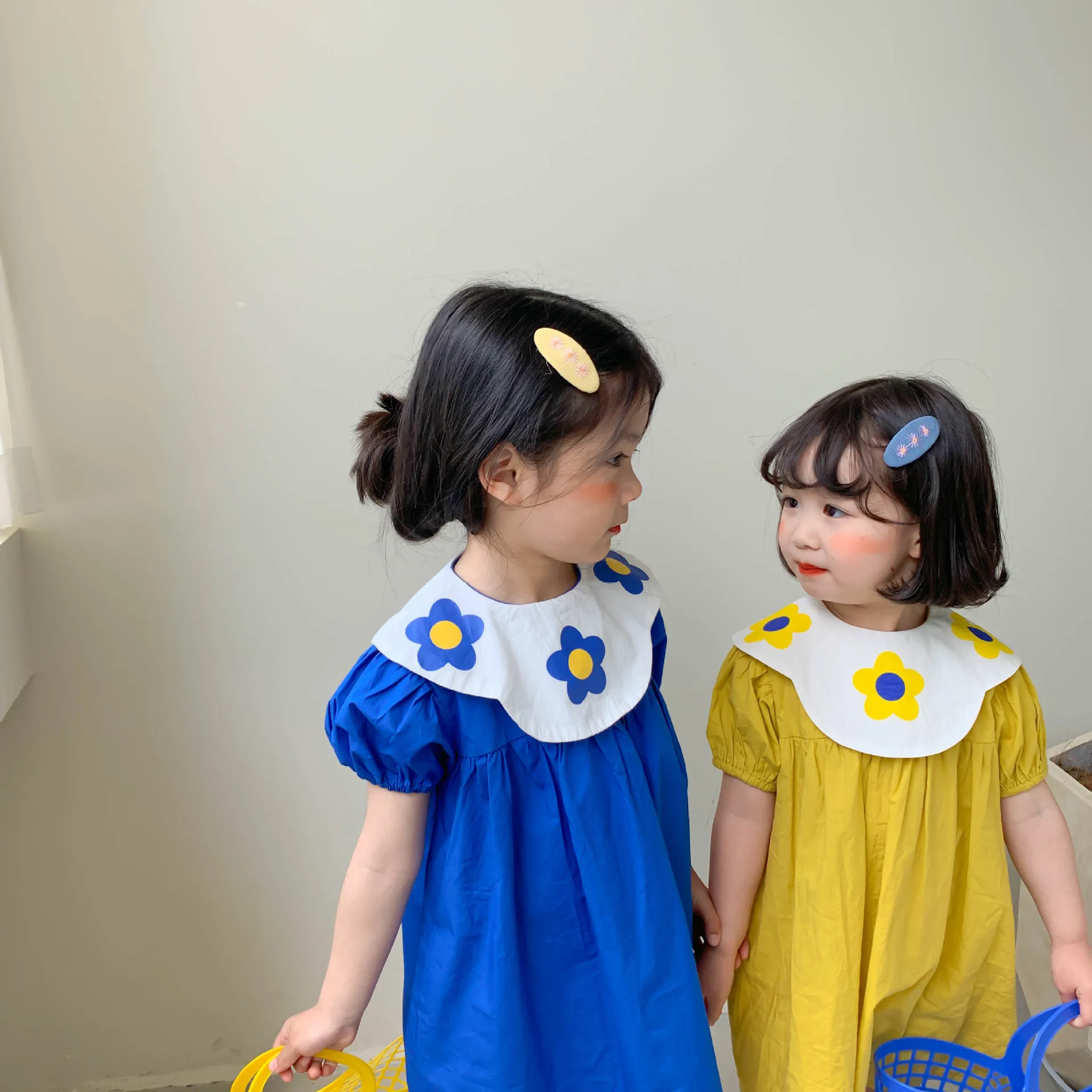 Girls summer solid color loose dresses 1-6 years cotton petr pan collar short sleeve dress for kids
Girls summer solid color loose dresses 1-6 years cotton petr pan collar short sleeve dress for kids