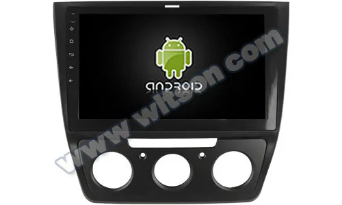 Автомобильная Мультимедийная система Pie OS 10 2 дюймов Android 9 0 GPS радио для Skoda Yeti 5L 2013