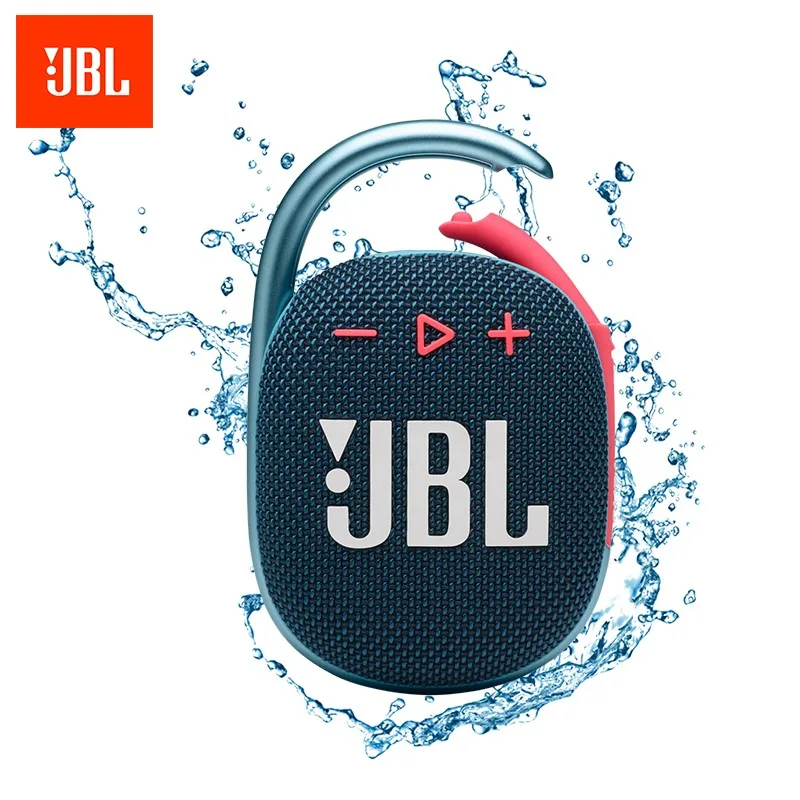 

JBL Clip 4 Wireless Bluetooth 5.1 Mini Speakers Clip4 Portable IP67 Waterproof Outdoor Bass Speakers with Hook 10 Hours Battery