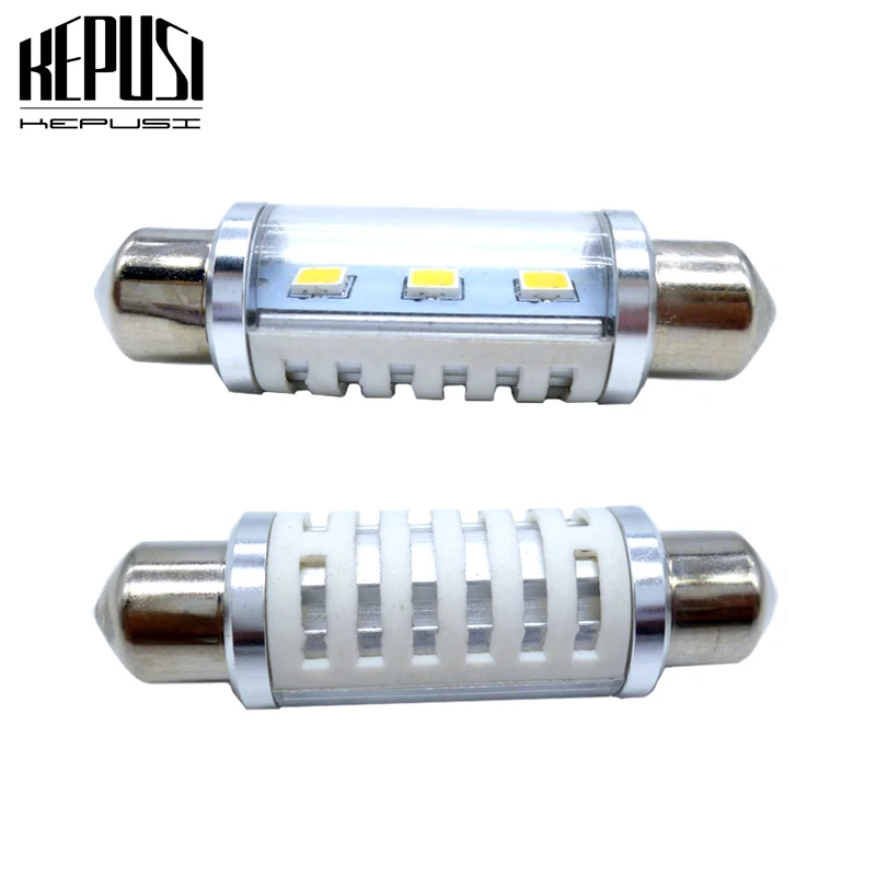 2x LED Light Bulb C5W C10W 31mm 36mm 39mm 42mm 3030SMD Auto Led Lamp Car Interior Dome Map License Plate Light Canbus White 12V
2x LED Light Bulb C5W C10W 31mm 36mm 39mm 42mm 3030SMD Auto Led Lamp Car Interior Dome Map License Plate Light Canbus White 12V