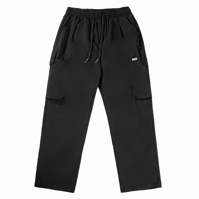 Men's Ankle Length Pants Male 2020 New Spring Summer Plus Size Elasticity Sweatpants Cargo Trousers Solid Casual Fashion Design
Men's Ankle Length Pants Male 2020 New Spring Summer Plus Size Elasticity Sweatpants Cargo Trousers Solid Casual Fashion Design