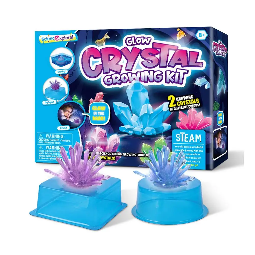 Crystal Growing Science Experimental Kit, Crystal Science Experiments, DIY STEM Toy Lab Experiment Specimens, Educational Gift
Crystal Growing Science Experimental Kit, Crystal Science Experiments, DIY STEM Toy Lab Experiment Specimens, Educational Gift
