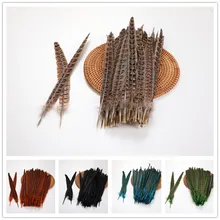 Pheasant Feather Cat Bar Material 25-30cm Wild Chicken Tail Hair Diy Jewelry Wedding Decorations Headwear Accessories