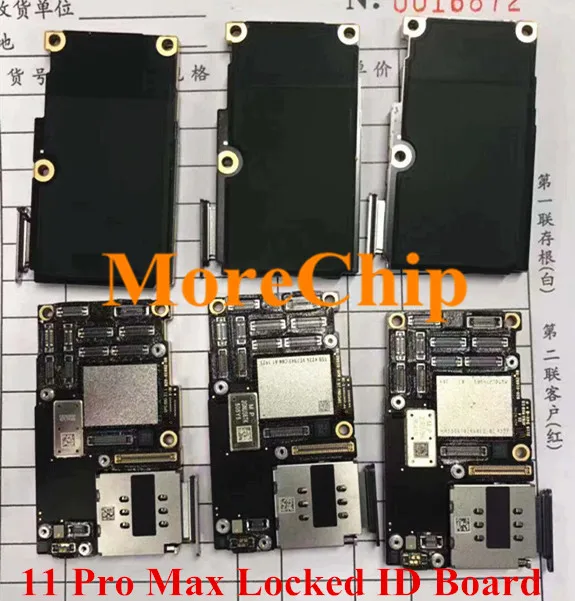 Материнская плата для iPhone 11 Pro Max материнская 64 ГБ исправная работа после смены