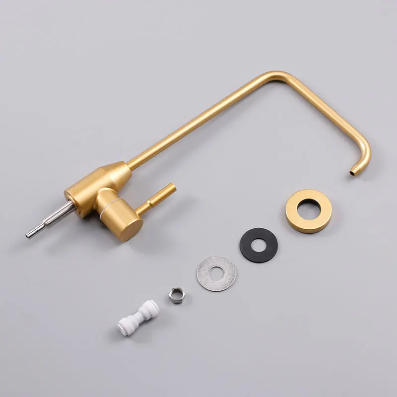 Design Kitchen Sink Golden Purifier Faucet Drinking Water Gold Taps Has Connector Grifo Crane Sink Elbow Gold Kitchen Faucet
Design Kitchen Sink Golden Purifier Faucet Drinking Water Gold Taps Has Connector Grifo Crane Sink Elbow Gold Kitchen Faucet
