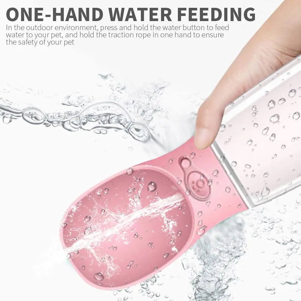 Lightweight Dog Water Bottle Walking 350/550ml High-Class Travel Pet Water Bottle Portable Drinking Dispenser
Lightweight Dog Water Bottle Walking 350/550ml High-Class Travel Pet Water Bottle Portable Drinking Dispenser