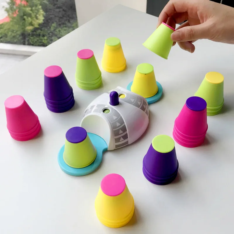 Improve Concentration Toys Interaction Table Games Logic Educational Training Stacking High Set of Cup Children Puzzle Toys
Improve Concentration Toys Interaction Table Games Logic Educational Training Stacking High Set of Cup Children Puzzle Toys