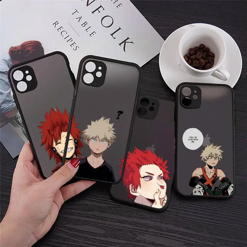 My hero academia kirishima anime Phone Case matte transparent For iphone 7 8 11 12 13 plus mini x xs xr pro max cover
My hero academia kirishima anime Phone Case matte transparent For iphone 7 8 11 12 13 plus mini x xs xr pro max cover