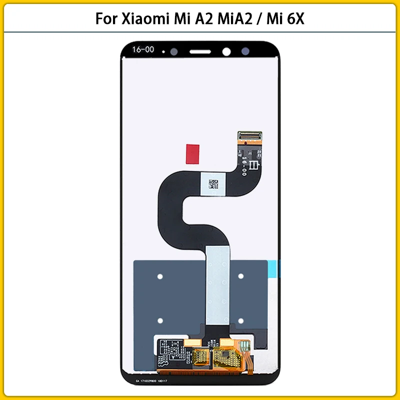 5.99" New For Xiaomi Mi A2 MiA2 LCD Display Touch Screen Digitizer Assembly For Xiaomi Mi 6X LCD Screen Replacement
5.99" New For Xiaomi Mi A2 MiA2 LCD Display Touch Screen Digitizer Assembly For Xiaomi Mi 6X LCD Screen Replacement