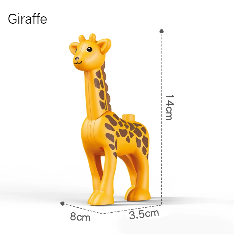 Big Size Diy Building Blocks Animal Figures Giraffe Compatible with Big Size Toys for Children Kids Gifts
Big Size Diy Building Blocks Animal Figures Giraffe Compatible with Big Size Toys for Children Kids Gifts