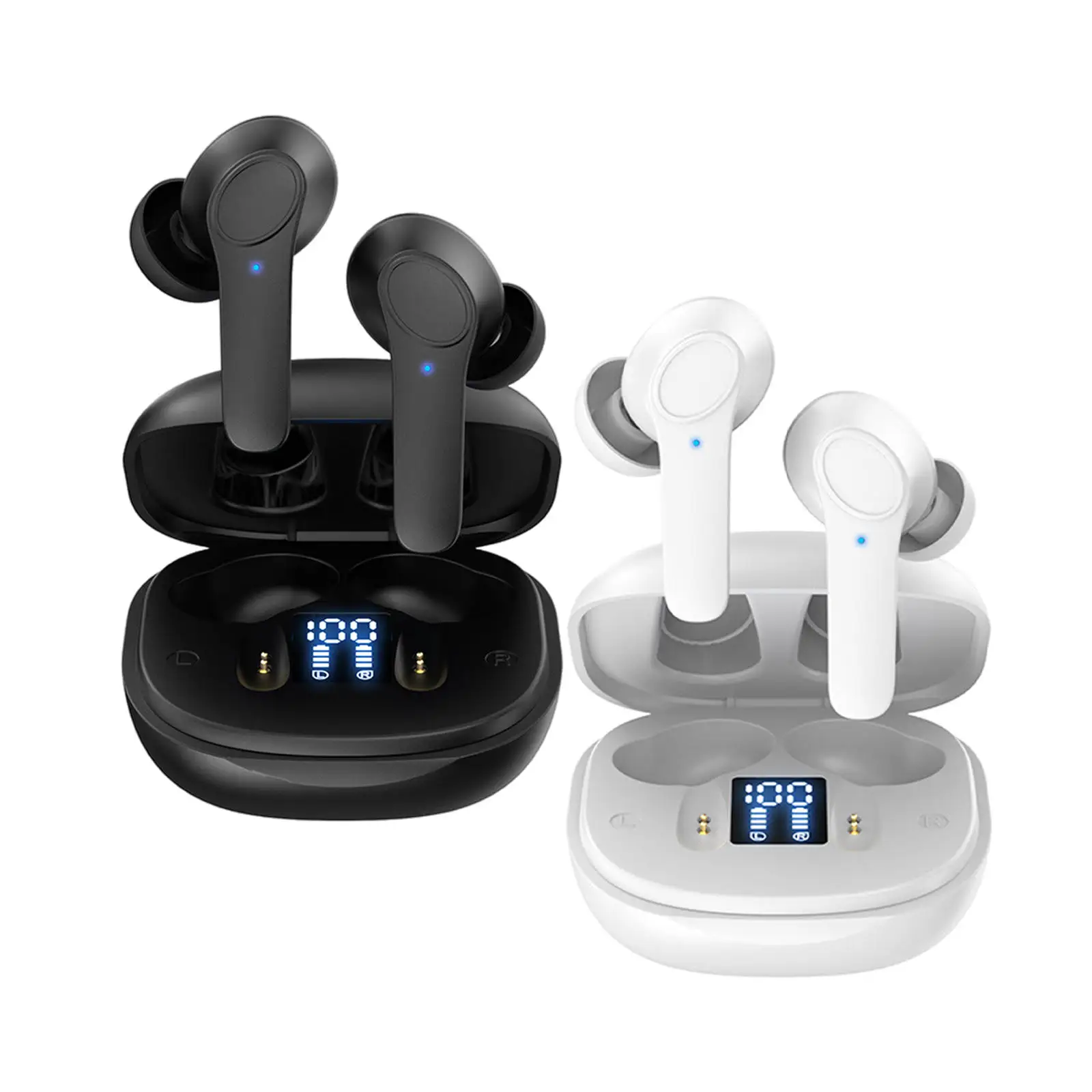 Наушники-вкладыши, Bluetooth, беспроводной светодиодный дисплей питания, 4H время воспроизведения с микрофоном, Водонепроницаемый IPX6, Универсал...
Наушники-вкладыши, Bluetooth, беспроводной светодиодный дисплей питания, 4H время воспроизведения с микрофоном, Водонепроницаемый IPX6, Универсал...