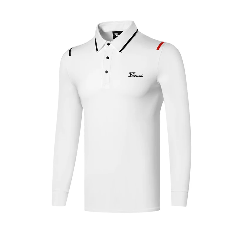 Quick-drying Sports Polo Man Long Sleeves Golf Clothes Breathable Soft Fabric Autumn and Winter Golf Korean Clothing Sportswear
Quick-drying Sports Polo Man Long Sleeves Golf Clothes Breathable Soft Fabric Autumn and Winter Golf Korean Clothing Sportswear