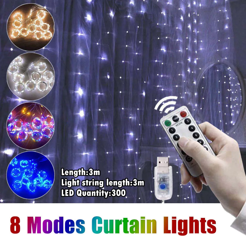 USB Festoon String Light Fairy Garland Curtain Light Christmas Light Christmas Decor For Home Holiday Decorative New Year Lamp 
USB Festoon String Light Fairy Garland Curtain Light Christmas Light Christmas Decor For Home Holiday Decorative New Year Lamp