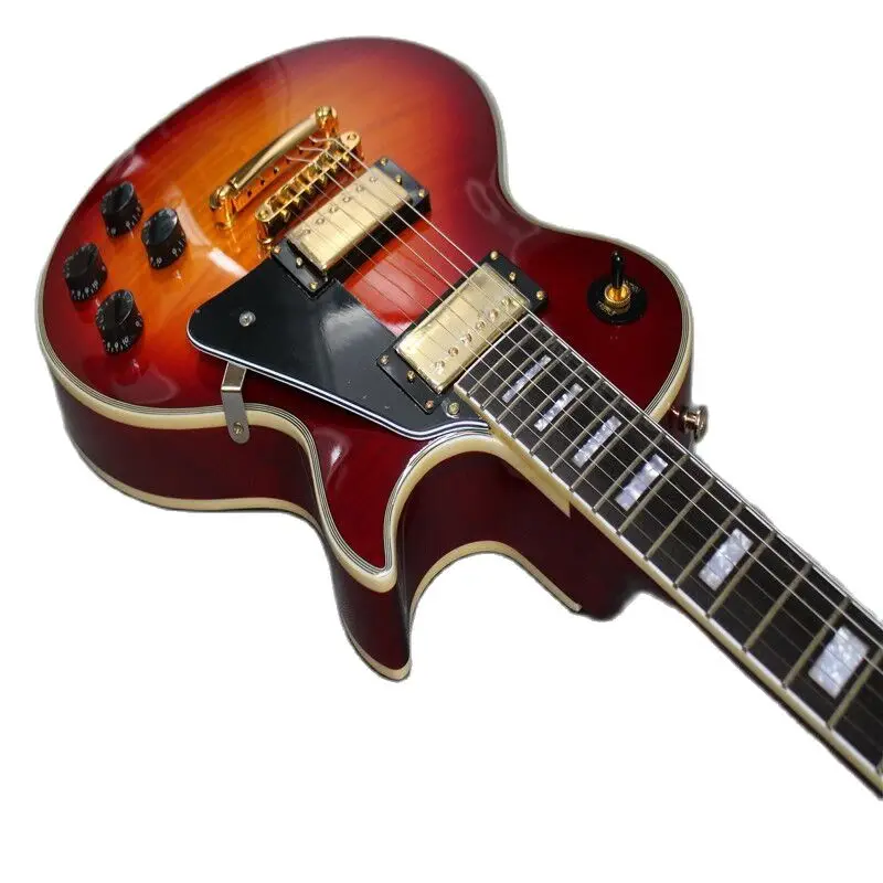 2021! Новинка! Хорошо! Электрогитара Sunburst цвет под заказ ручная работа 6 выступлений